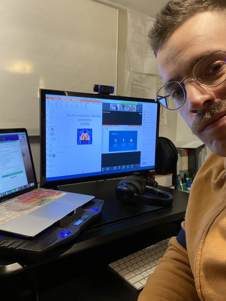 thatsluttynurse's tweet photo. In my last lecture of nursing school and I’m at home without my classmates. We all have worked so hard to get here and it’s really upsetting we probably won’t all be together again. #nursingschool #rnstudent #studentrn #depressed https://t.co/cVONSgpyiq