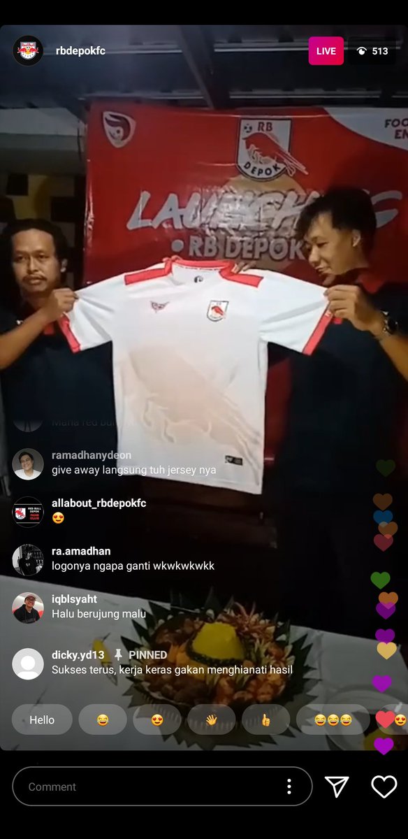 indosupporter's tweet photo. Launching klub RB Depok FC dengan kearifan lokal https://t.co/lcf5EGTqpL