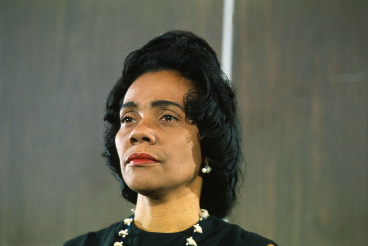 @BerniceKing I believe Coretta Scott King is a picture of a warrior... filled with courage, determination, grace, class, and elegance. I thank God for the example she continues to be for Americans in general, but African American women specifically. 
#CelebratingCoretta
