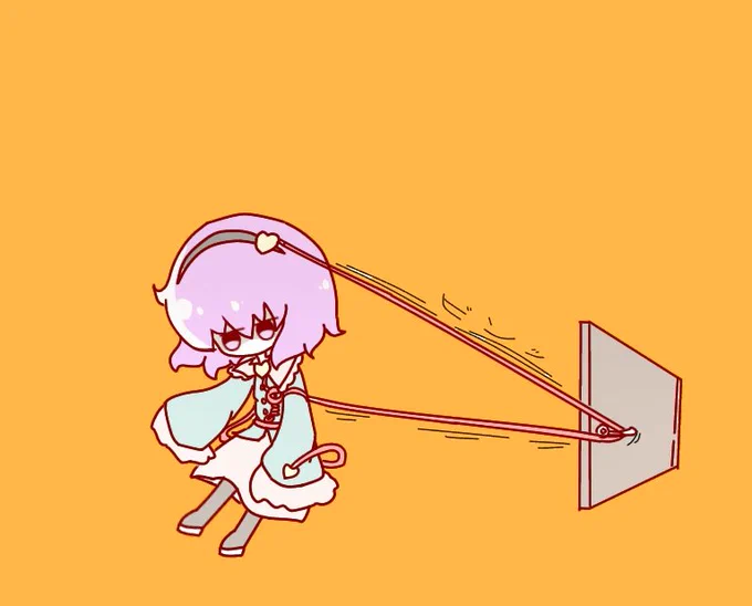 #深夜の真剣お絵描き60分一本勝負たまにやらかすさとり様 