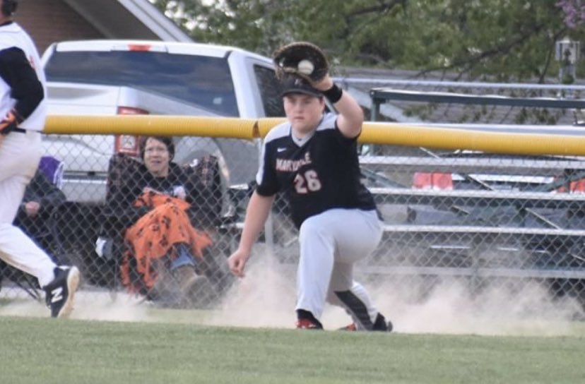 MHS_DogBaseball's tweet photo. 2020 Senior - Lucas Dankenbring - Lucas played baseball for 4 years and lettered 3 years. Dank locked down 1st base for us and came through in some big moments with timely hitting. My favorite memory was seeing the leader he became this year as he worked with our underclassmen! https://t.co/AzOUIdBF0j