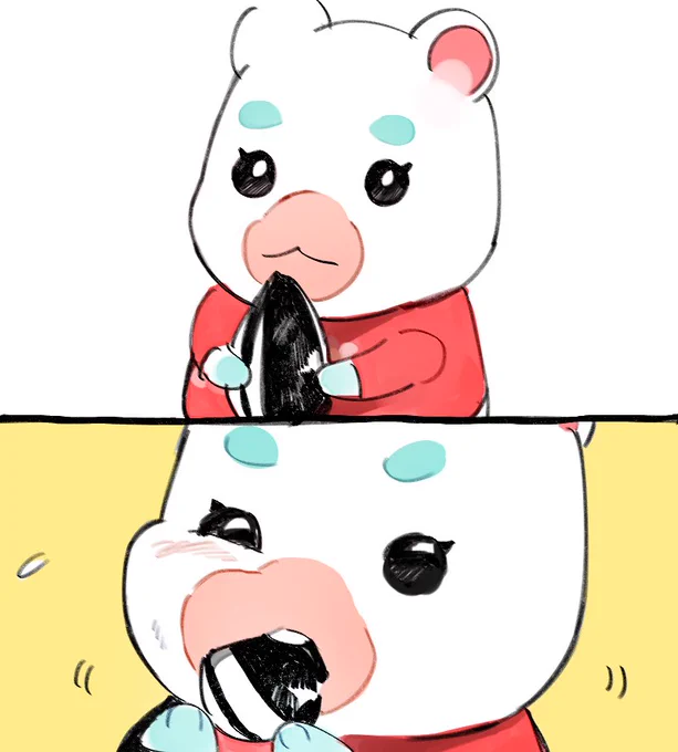 친절하고 욕심많은 뽀염쥐 