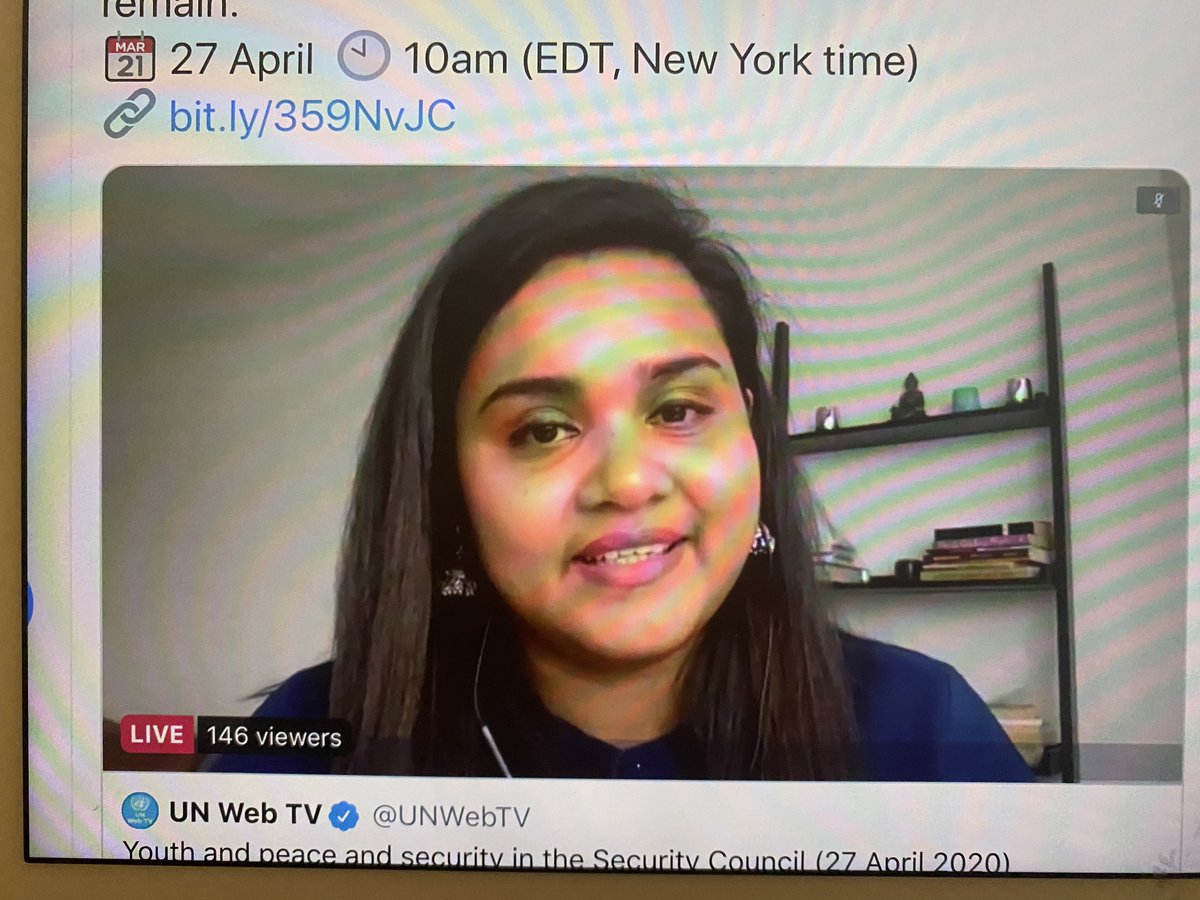 PlanNY_UN's tweet photo. @UNYouthEnvoy says that young people are the most resourceful and innovative during turbulent times. "They are the name of the game when it comes to progress... but still a long way to go to mainstream youth across UN efforts."
@UN @antonioguterres #OpenDebateYPS #UNSC https://t.co/MPaX9JSUvA
