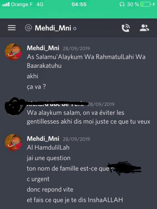 C’est pourquoi, je vous conseille sincèrement, mes frères et sœurs, de le bloquer, de le signaler, lui ainsi que toute sa bande : @Mehdi_mni @coranhadiths_ @lasaintelecture @veemm36 @PudeurMan @Youssefbnss @AbuMugiwaraPour ne citer qu’eux.Je mets d’autres preuves en bas