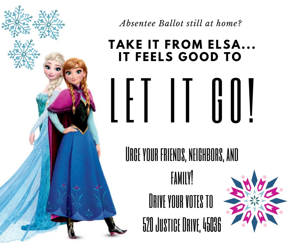 Don't be left in the cold!!  Make sure you let your voice be heard! #voteFORkings #driveyourballot #don'tbeoneofthe146