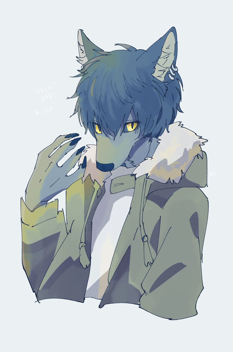 「ろうくん 」|水谷霖のイラスト