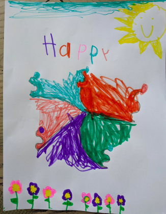 #WeAreD34 and we are sending smiles to front-line heroes and those in need. Kindergarteners sent letters and artwork to cancer patients who aren't able to have visitors. #D34forOthers