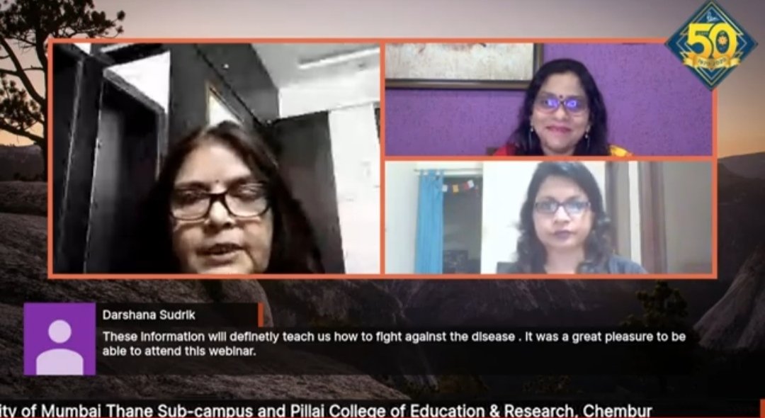 Ms_Asra_Khan's tweet photo. Another very informative webinar by @PcerChembur. Thankyou @renieducation for discussing on topic #BehavioralManagement during this #lockdown.
Thankyou @Uni_Mumbai @ncteDelhi .
#LearningNeverStops #webinars #youtubelearning .
Glimpse of today's webinar on #BehavioralManagement https://t.co/Onb0SfNHN4