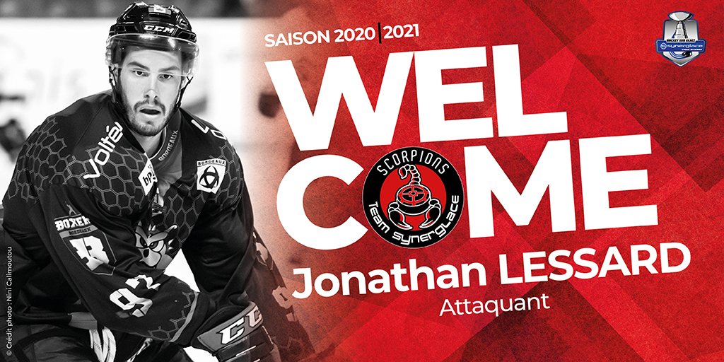 ScorpionsMulho's tweet image. ℹ️ ➡️ Arrivée
Du renfort en attaque avec Jonathan Lessard 🇨🇦
📄 bit.ly/BienvenueJonat…
📷 @NiniCalimoutou
#SLMhockey @joless97