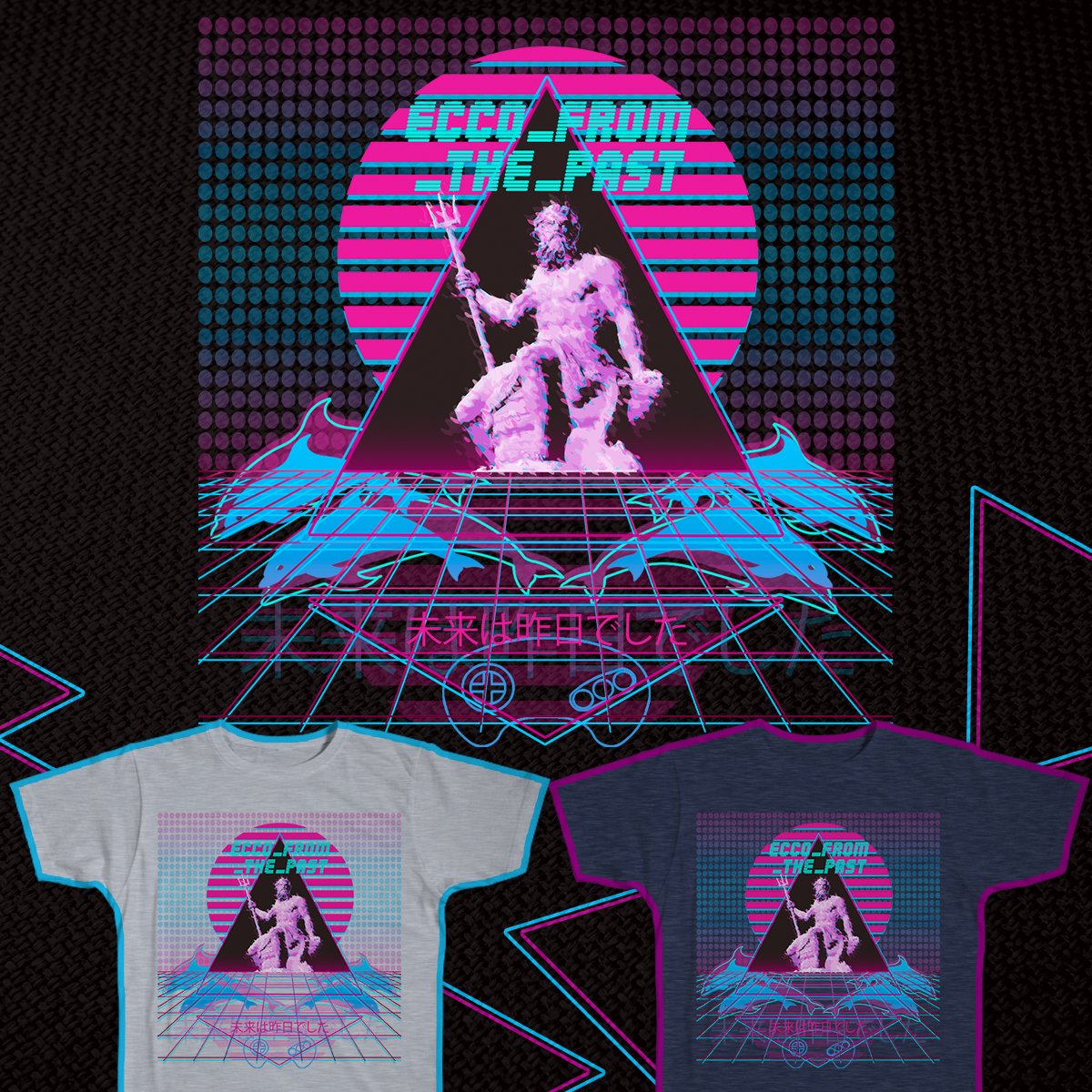 spideydsg's tweet photo. Estou participando de um Campeonato de Estampas, com o tema VAPORWAVE.
Quem puder votar e me ajudar! Agradeço muito!

#threadless #design #arte #camisetas #createe #ecco #dolphins #gamer #gaming #games #poseidon #greece #vaporwave

https://t.co/cGbg38mHqe https://t.co/4AWzB1bbLb