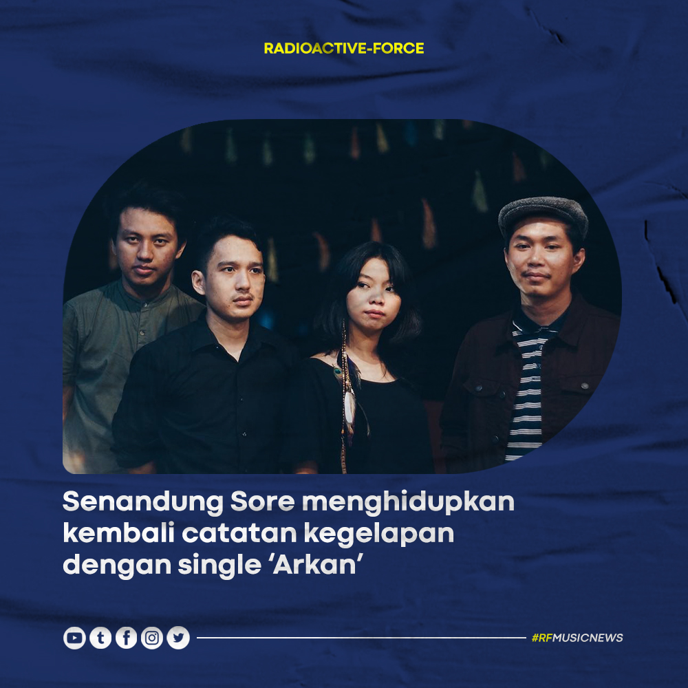#RFMusicNews Karya pembuka lembaran baru <a href="/SenandungSore/">ARKAN</a> ini adalah petualangan seorang wanita yang berada di dunia antah berantah. Bercerita tentang kegelisahan dan ketidak tahuan atas apa yang sedang dihadapi... Selengkapnya : bit.ly/RFSenandungSor… – Text : <a href="/_fadlyzakaria_/">F𖤐</a>