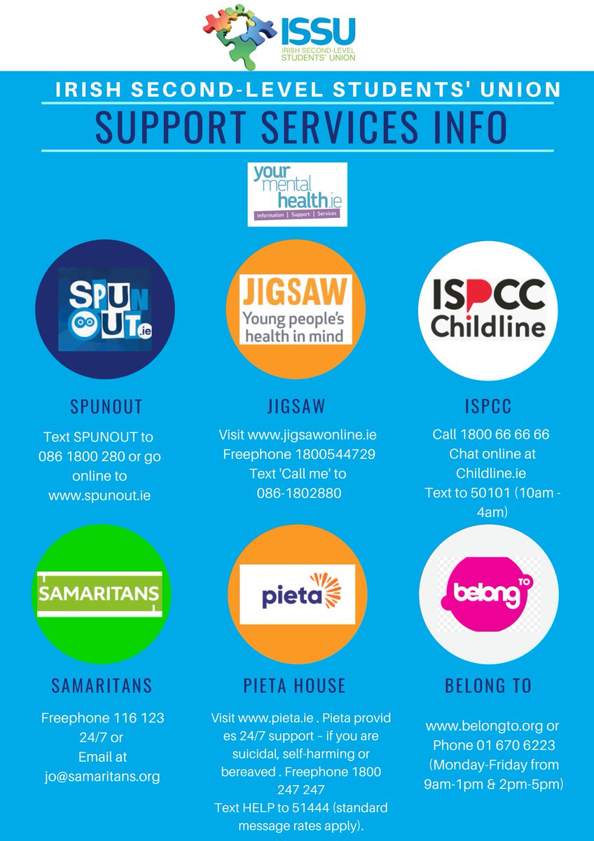 Irish Second-Level Students' Union (ISSU) tweet media