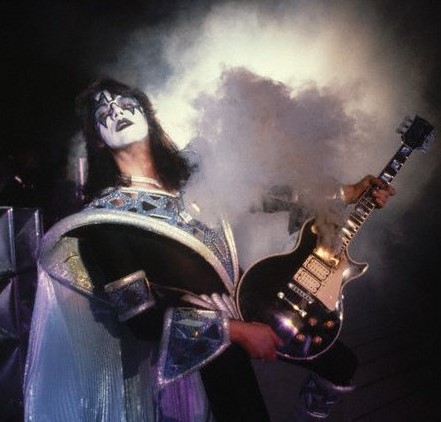 Happy Birthday Ace Frehley!! Ace Frehley\s Smoked Gibson Les Paul 