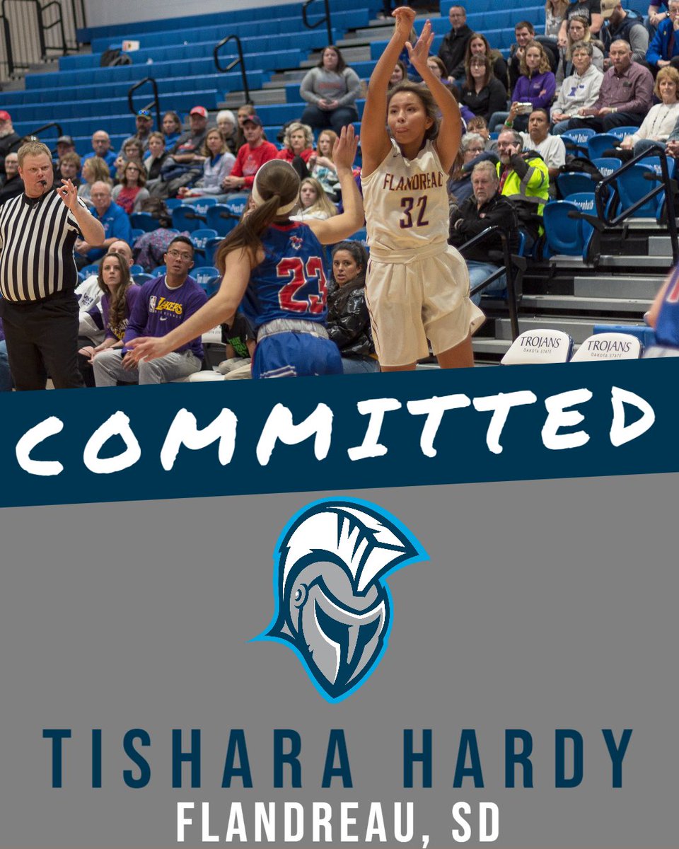 dakotastate_wbb's tweet photo. Trojans are excited to add 5’6 Guard Tishara Hardy to the class of 2020. Tishara is from Flandreau, SD and will be studying Accounting. Welcome to the family Tishara! #BetterThanYesterday | #BeUncommon | #WeAreDSU | #TCMentality https://t.co/tQdXiZJovB