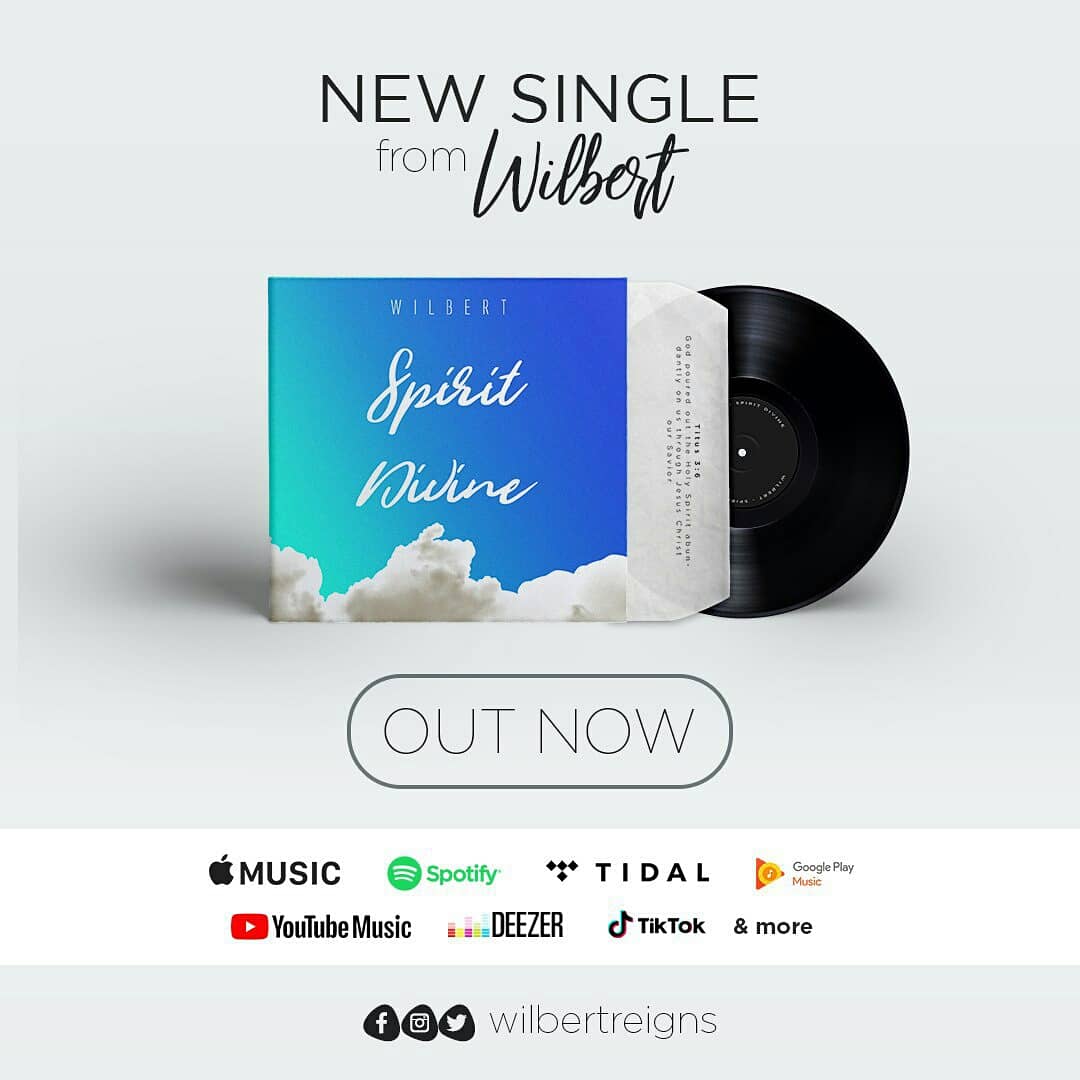 wilbertreigns's tweet photo. My heart is filled with gratitude!! #SpiritDivine is out now, available for download and streaming on Apple Music, Deezer, Spotify and other music stores. I know it's going to be a blessing to every heart.

#SpiritDivine #HolySpirit #GodinMan #Africa #Gospel #Jesus #Jehovah https://t.co/HQV3UOwJQF