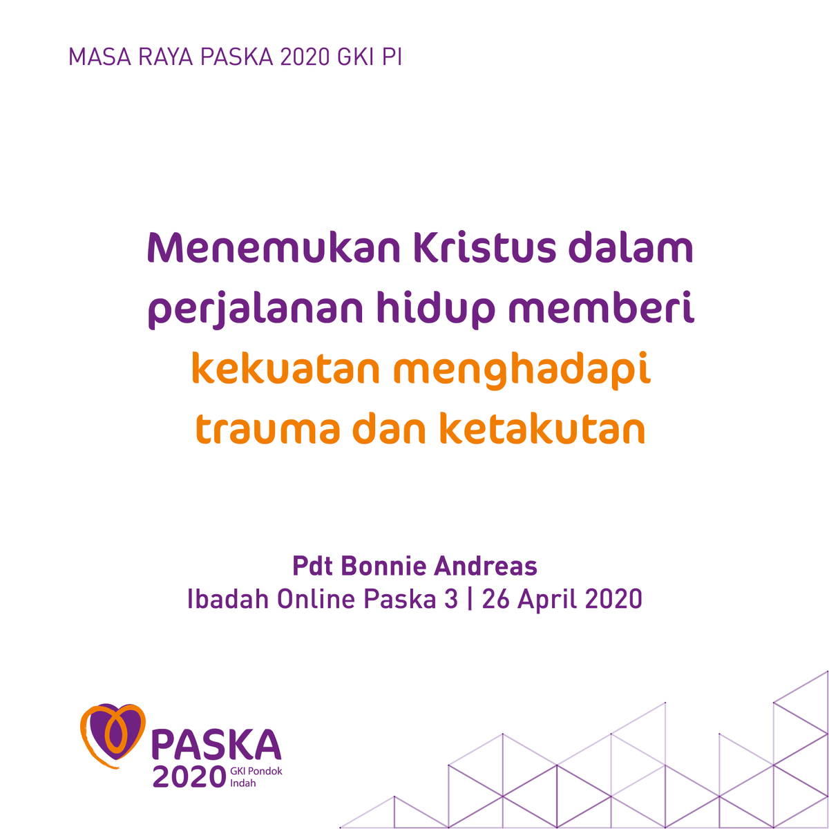 GKIPI's tweet photo. Kutipan khotbah Minggu, 26 April 2020 @GKIPI yuk diingat sebelum kita istirahat malam ini https://t.co/UyOVJxjIqX