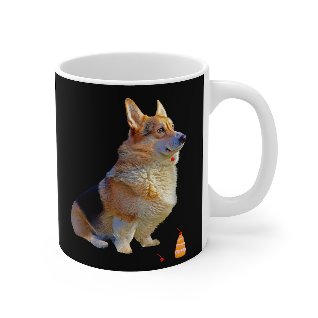 Excited to share the latest addition to my #etsy shop: Cute #Corgi & #Cake - Funny #Pembroke Welsh Corgi #Dog Lover #Mug 11oz etsy.me/2VGOkX1  #ilovecorgi #corgimug #corgilove #corgilife #corgigift #corgimom