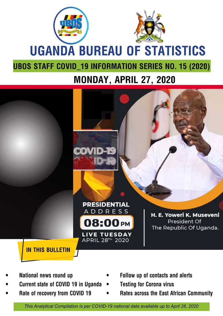 Uganda Bureau of Statistics (UBOS) tweet media