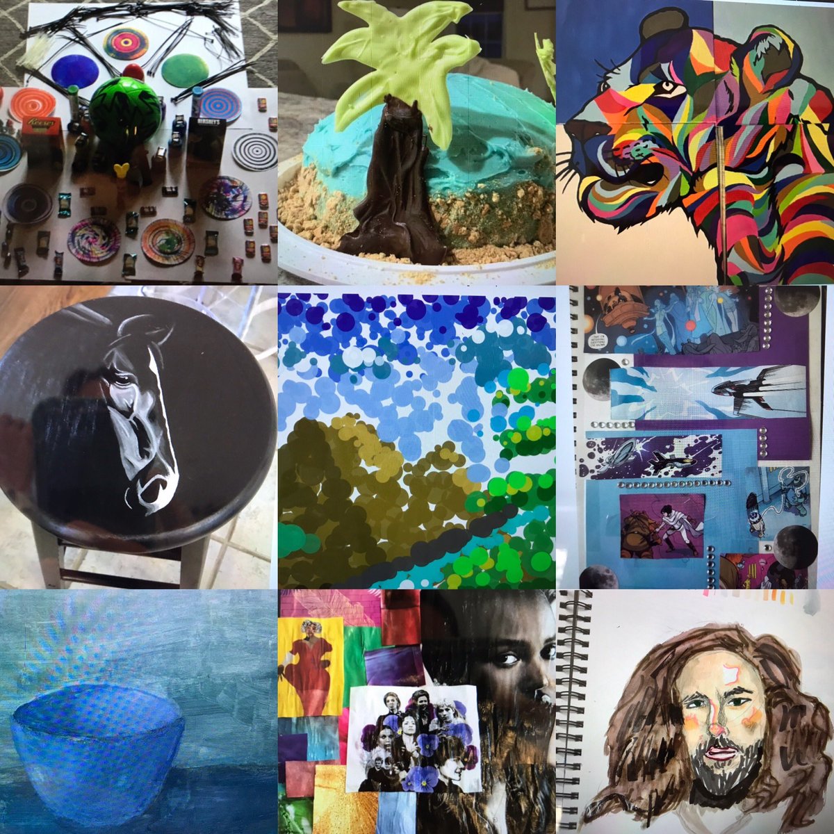 dfiatart's tweet image. Congrats to everyone on their first remote unit! ✏️ 🖼 🎨 ✂️ 🖊 🌺 #creativeconstraints ! Here are some stellar examples from Fundamentals & Intermediate! Feel free to tag yourself. #fundamentals #intermediate #yourchoiceofmedia #yourchoiceofconstraint @visualartsbcps