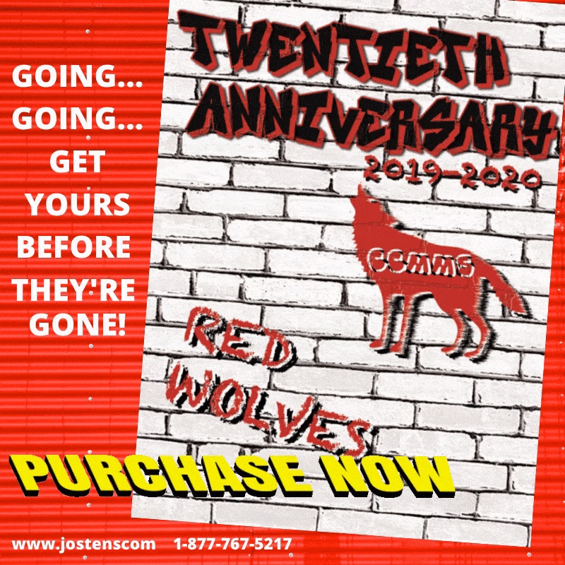 MsReeseSci's tweet photo. Going, going…. get yours before they’re gone. https://t.co/ri0BDYKvEE #yearbook2020 #year2remember #jostens #ncyearbooks
@CCMMSRedwolves https://t.co/0aIUebtkBr