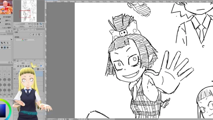 ライブでここまで進みました #今日のライブ進捗 https://t.co/NGLyjtl7wL 