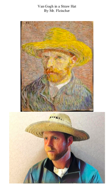 ElsieRoyLearns's tweet photo. ER takes on the @GettyMuseum challenge and recreates some classics! Props to Mr. Fleischer's students for these outstanding submissions! #whichoneisreal #creativity #corecompetencies #learningathome #whichoneistheteacher @VSB39 https://t.co/ghveb7IOuW