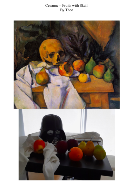 ElsieRoyLearns's tweet photo. ER takes on the @GettyMuseum challenge and recreates some classics! Props to Mr. Fleischer's students for these outstanding submissions! #whichoneisreal #creativity #corecompetencies #learningathome #whichoneistheteacher @VSB39 https://t.co/ghveb7IOuW