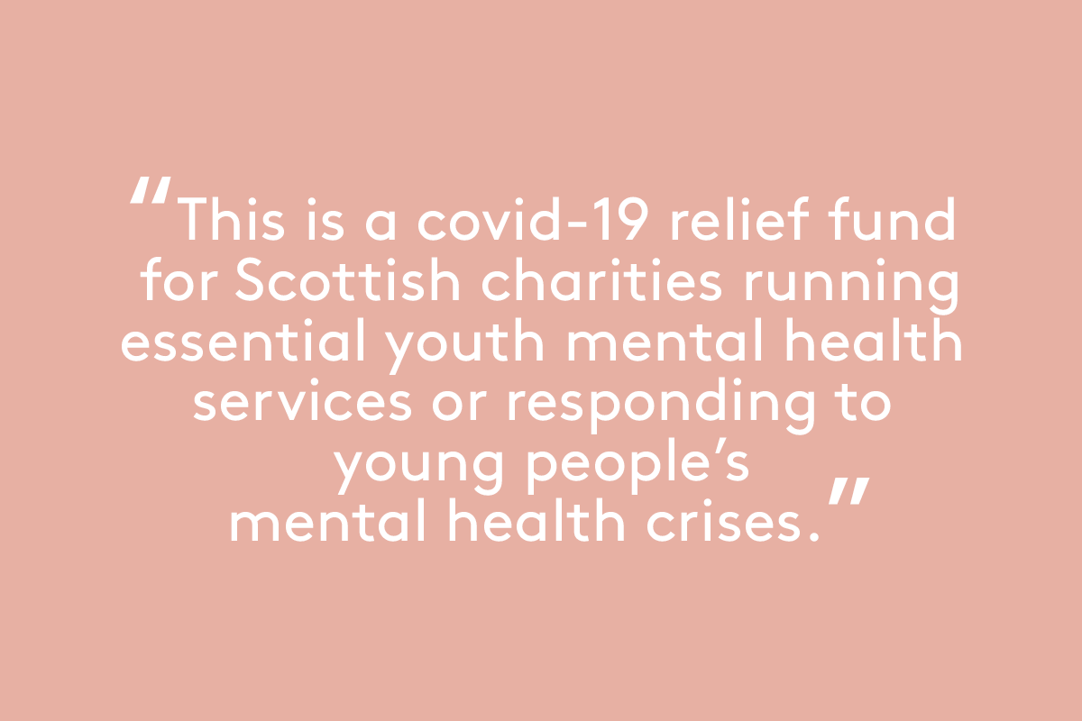 As #COVID19 continues to impact the lives of so many young people our brand new relief fund aims to make things a little brighter for charities &amp; young people in Scotland.

🔗 Find out more and apply: bit.ly/tinychanges-co….