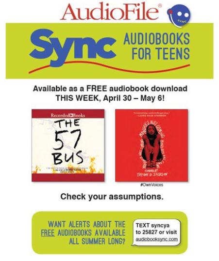 KKaur302's tweet photo. FREE! Audiobooks!  Each week this summer, Audiofile will post two audiobooks for free.  This week's selections are rumored to be EXCELLENT reads!
#wareaglereaders @ORWarEagles @OakRidgeHS9 https://t.co/Nh7D1wY9Yq