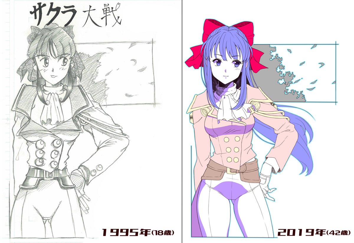 ダテナオト イラスト解体新書 ２３刷 好評発売中 以前描いたもの２ ビフォーアフター