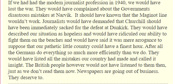 Oh shit you are back at journalists Well lets be honest you never left itYour entire blog an attempt to peddle and reinforce attacks on them