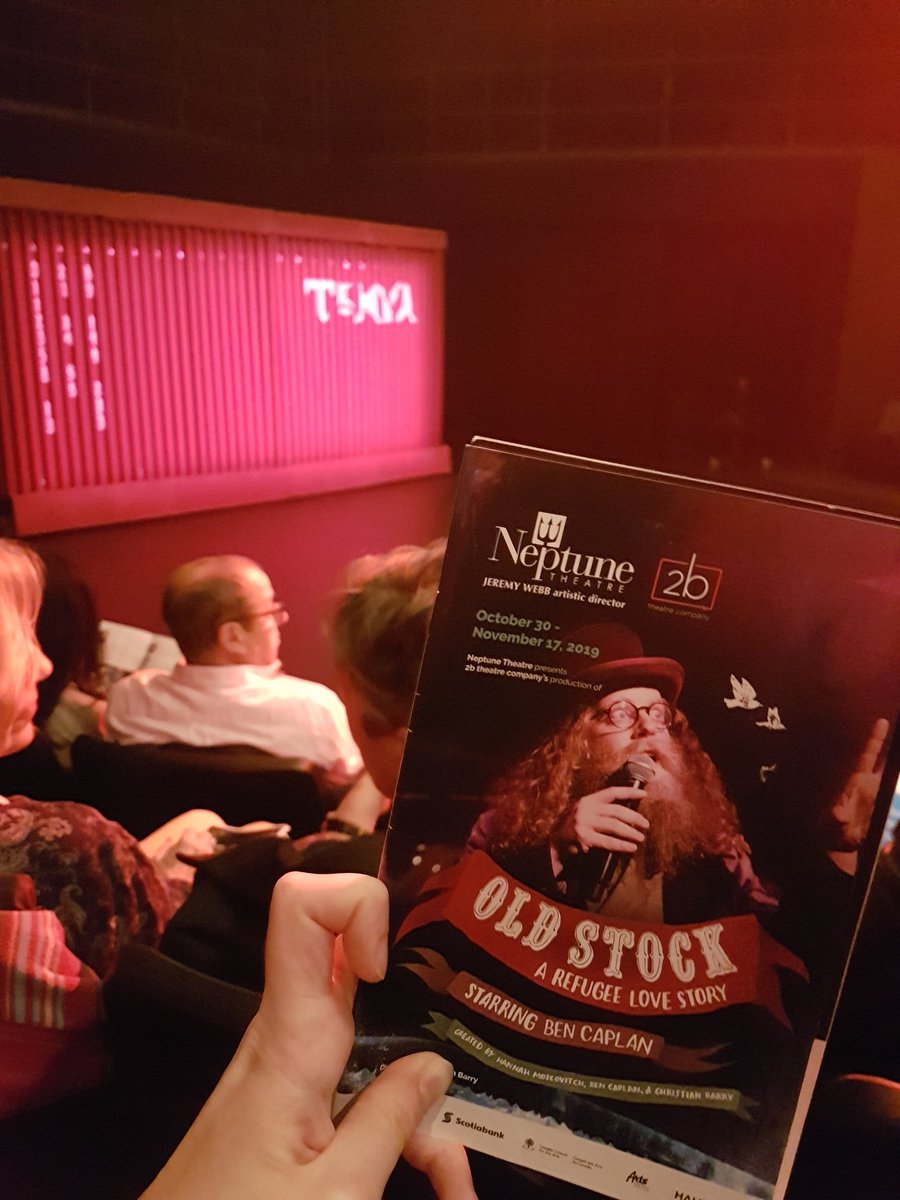 Unfortunately couldn't see @NeptuneTheatre production of #BillyElliot yesterday due to COVID, so here's a throwback to #OldStockARefugeeLoveStory  <a href="/2btheatre/">2b theatre company</a>