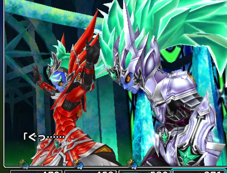 ヨナイチャン Hfs青２ メタスラ防具愛好者 今ギガ伝説級戦ったのですがゼイアンとイライザだと 大魔王級ってこれかよ 星ドラ