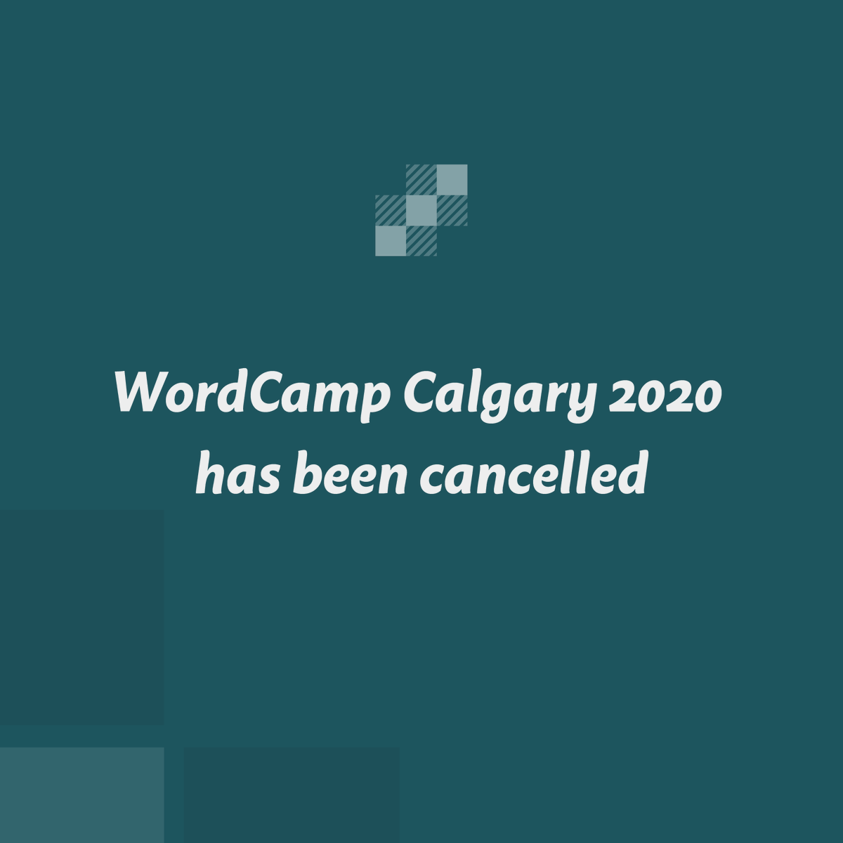 WordCamp YYC tweet media
