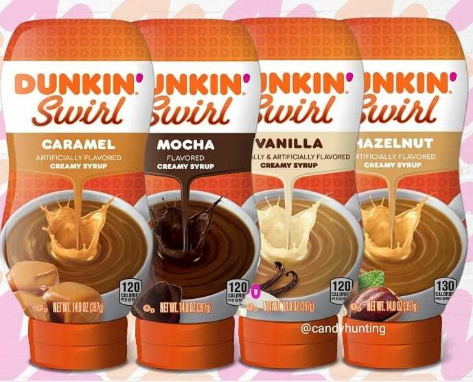Candy Hunting on Twitter "New Dunkin' Swirl syrups will launch in
