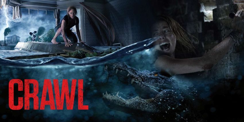  #Crawl(SPOIL)Si vous avez du temps à perdre, voilà un film pour vous.Les 40 première minutes sont vraiment bien, très prenante, on est à fond dedans.PAR CONTRE...1/3