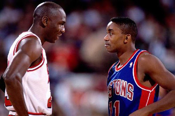 VinceGoodwill's tweet photo. New for @YahooSports: MJ’s words that set off the walkoff, the disrespect that wasn’t shown on The Last Dance doc: https://t.co/pvfipEgCkS https://t.co/NQwV2c2llR