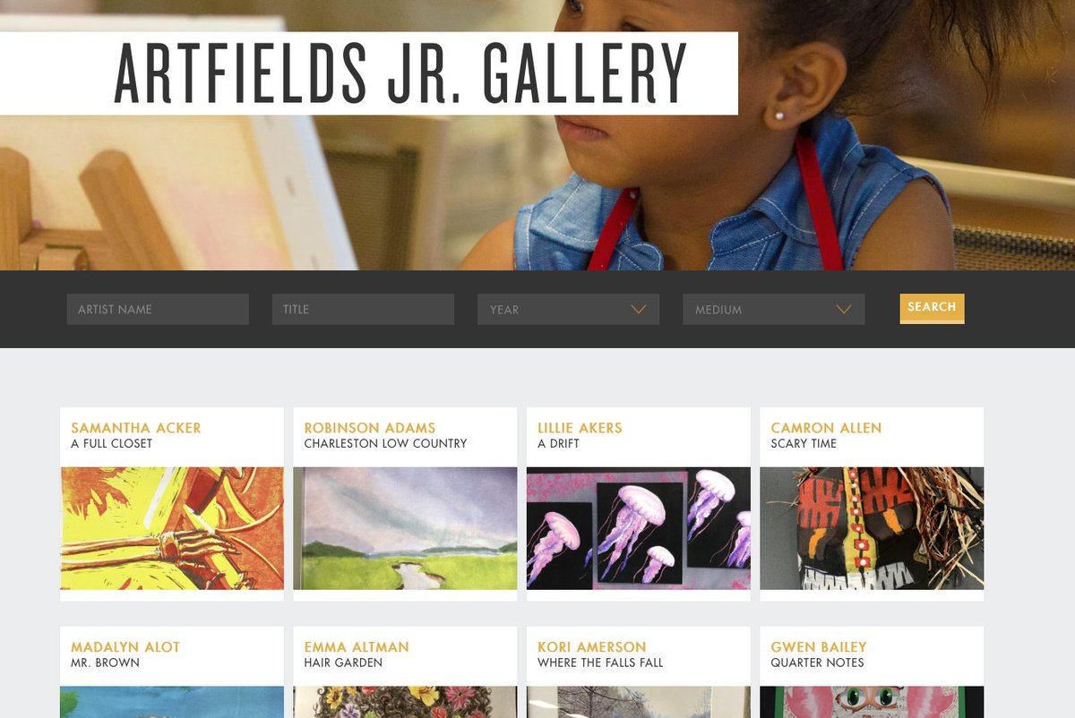 Check out all the accepted artwork online! 

artfieldssc.org/news/view-artf…