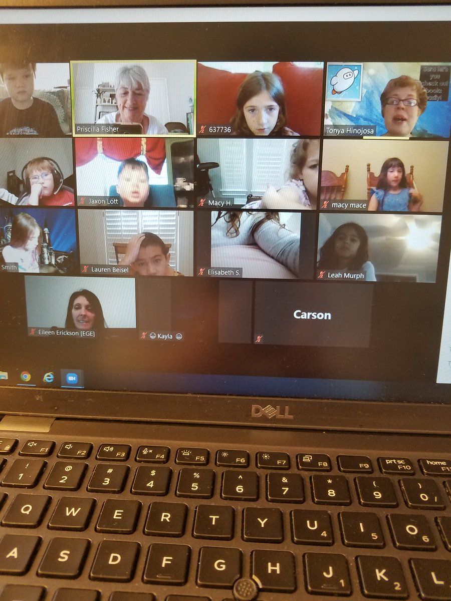 Thank you to our librarian, Mrs. Hinojosa-May for joining our Monday morning zoom meeting. We are so glad you shared how to use Sora and checkout 'Sweet Reads' from the Harris County Library. We have AWESOME readers in this class. <a href="/egelibrary/">Librarians Love to Learn</a>, #egesoar, <a href="/HumbleISD_EGE/">Elm Grove Elementary</a>