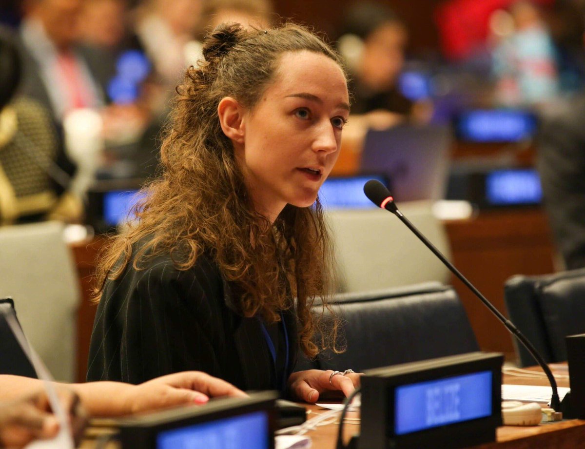 BelgiumUN's tweet photo. 🙌Today young people have the floor
#BelgiumUNSC’s intervention for the #OpenDebateYPS was written by our @UN #Youth Representatives
👉On behalf of Belgian Youth, Flore & Oriane ask the #UNSC to focus on emerging challenges for peace & security like #ClimateChange & #HateSpeech https://t.co/385j5bNBa9