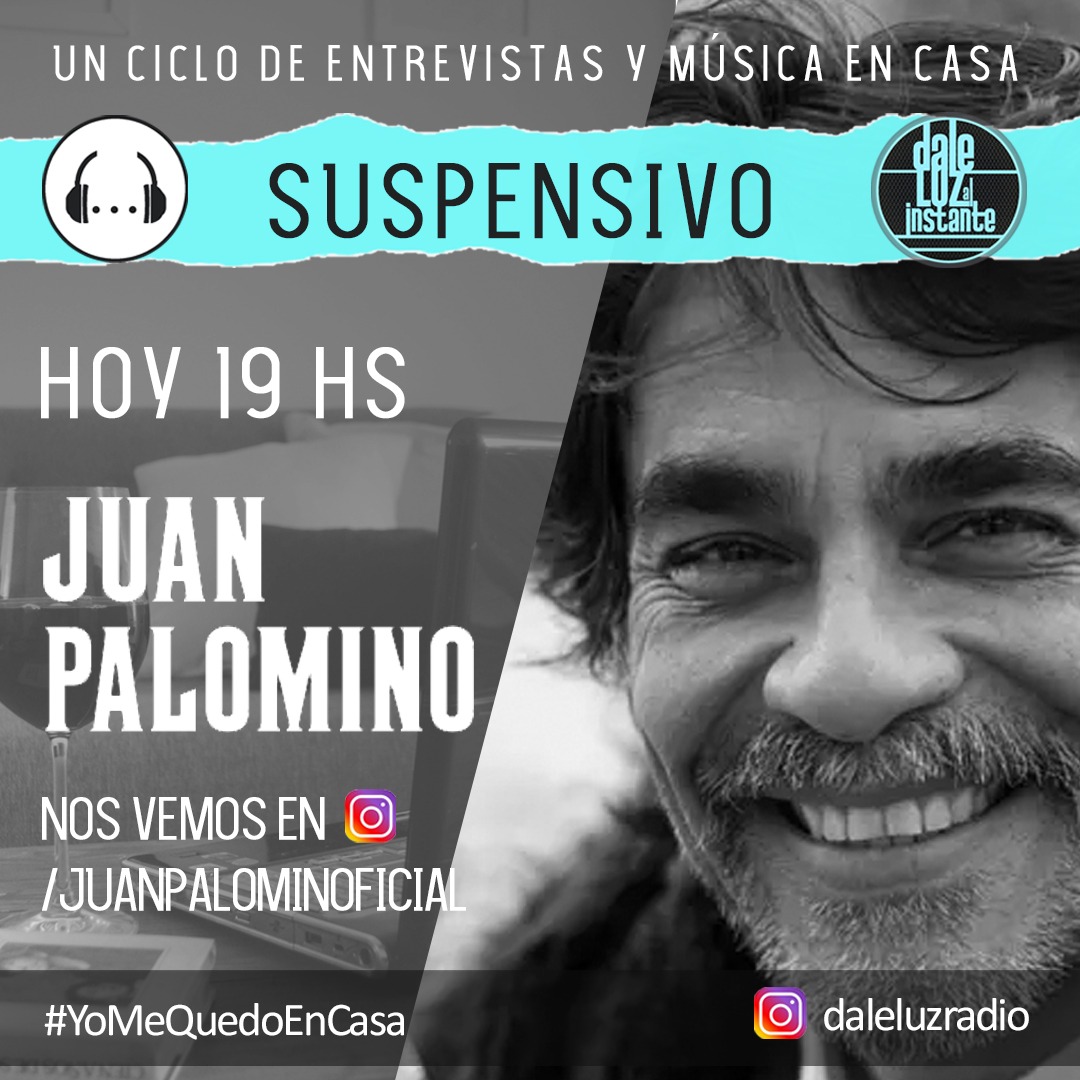 Andá preparando el mate que un rato arranca el primer #suspensivo 🎧 de la semana con Juan Palomino

🕖 19 hs - instagram.com/juanpalominofi…
               - instagram.com/daleluzradio