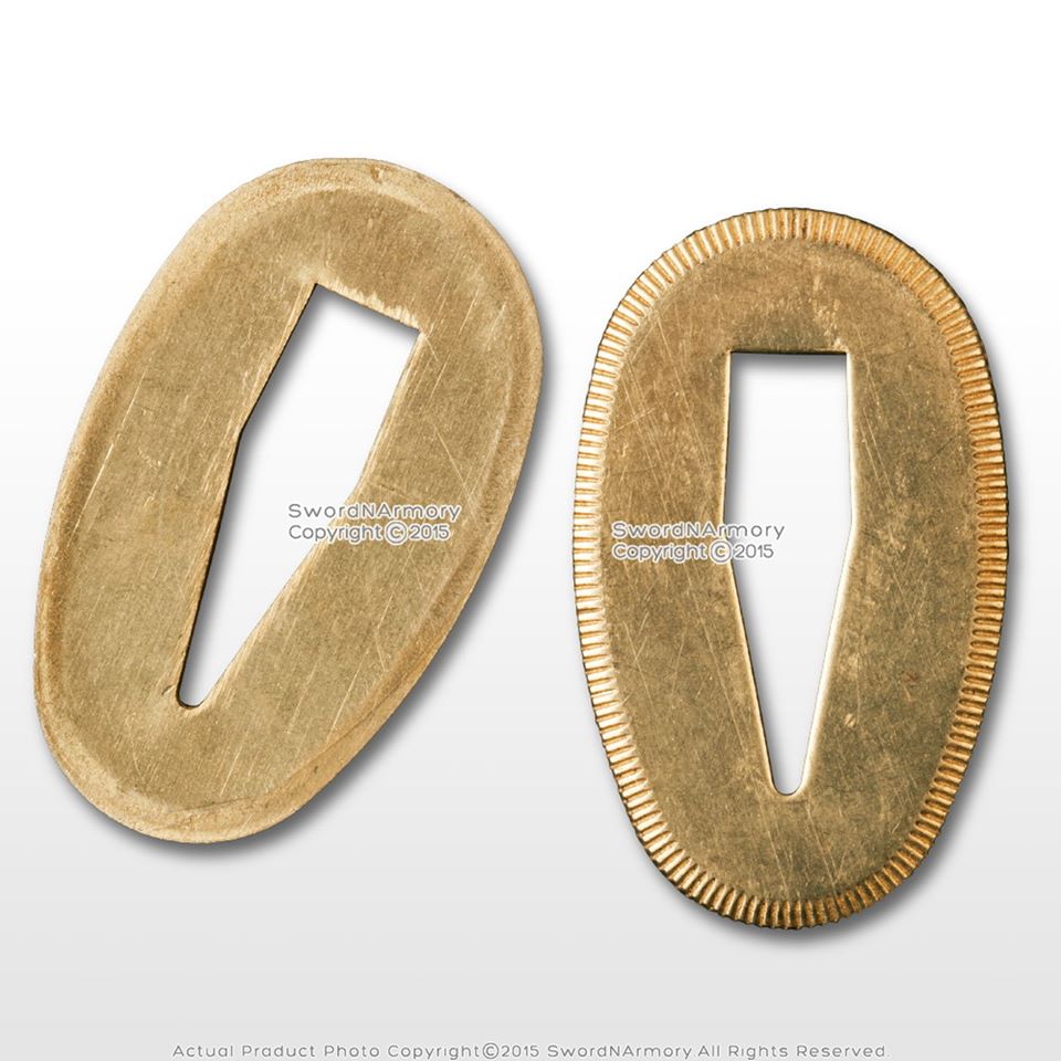 SwordNArmory's tweet photo. If you're in need of seppa, then look no further. Check out this Set of 2 1mm Thickness Seppa Solid Brass for Samurai Sword Handle Spacer!
#swordnarmory #swords #handmadeswords #iaitoswords #japaneseswords #katana #seppa
https://t.co/XZn8R6yI8h https://t.co/ef8I26St82