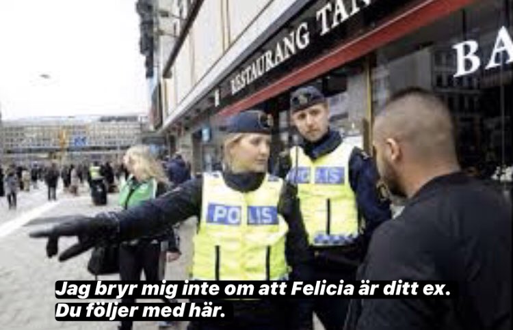 AkaHyper's tweet image. I nästa avsnitt av Stockholmspolisen