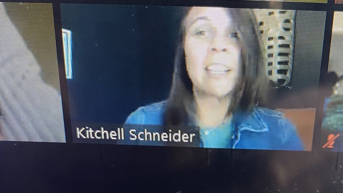 AD_educator's tweet image. It was English Landing Read Aloud Spirit day with @KitchellS ! We had 105 Eagles join in on Zoom to hear “The Cool Bean”!!! Thank you Mrs. Schneider! ❤️ #ParkHillProud #EaglesFlyTogether