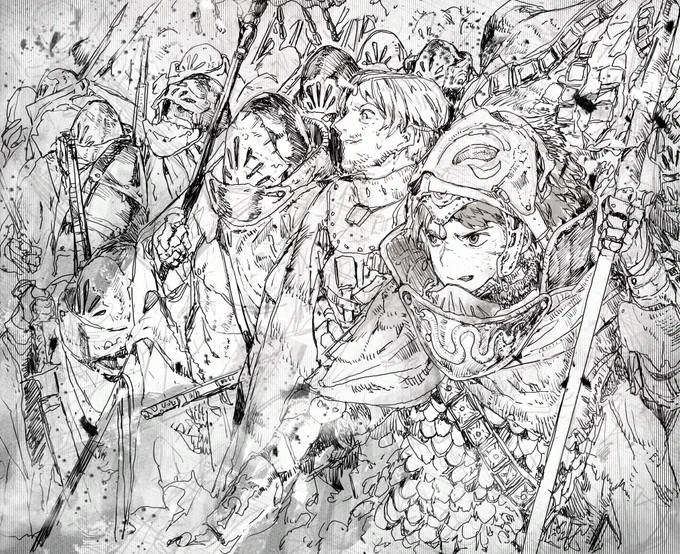 って思って集合絵ログ探したけどほんとつい最近書き始めたんだな… 
