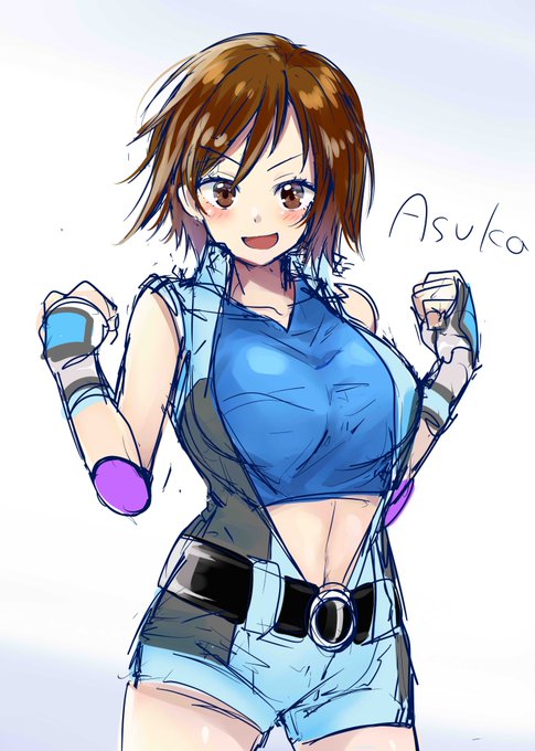 落書きしてたら朝(;'Д`)
風間飛鳥です
#落書き 