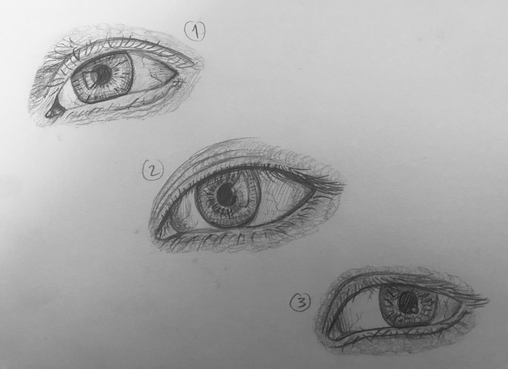 mscoyart's tweet photo. Eye drawing practice from drawing students today 👁 
.
#streamwoodhsart #shsstrivingartist #sabreartist #sabreartists #streamwoodart #strivehonorsucceed https://t.co/vKmUrniPgt