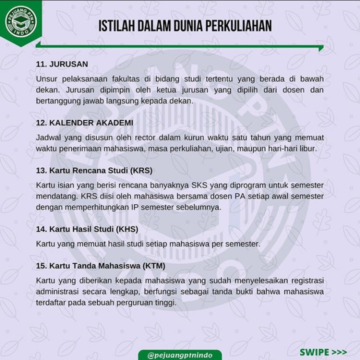 bucin_ui's tweet image. Istilah-istilah dalam Dunia Perkuliahan

Sumber tertera pada gambar