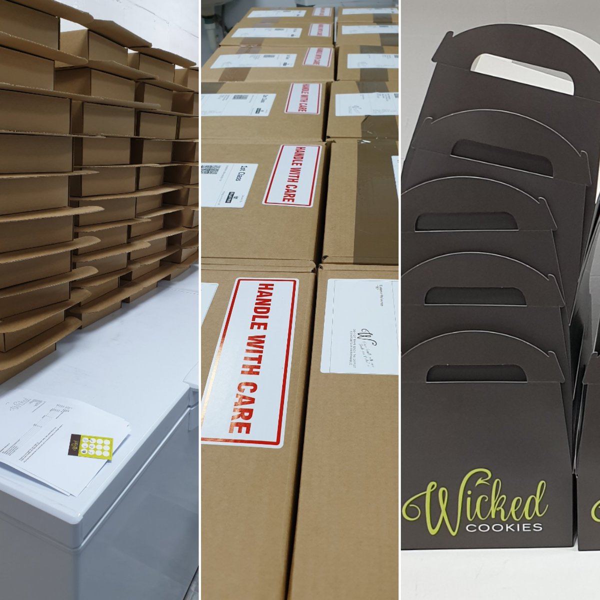 TUESDAY MIDNIGHT DEADLINE for #cookie orders going out by post on Weds for delivery Thurs* Order your freshly baked #cookies from over 30 flavours including #vegan, #glutenfree and sugar free options.
wickedcookies.co.uk/products/all-c…

*mainland UK using RM next day delivery.