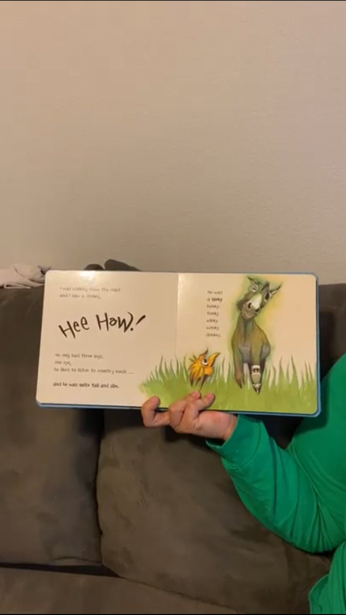 DVISD_PES's tweet photo. This our first Mystery Reader video! Guess who's reading The Wonky Donkey here or on ClassDojo.
Adivina quién está leyendo en este primer video de lecturas en voz alta por lectores anónimos aquí o en ClassDojo.
#DVreads #DVproud https://t.co/PLxDixRDfI
